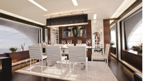 Azimut Grande 100 Yacht - Dining